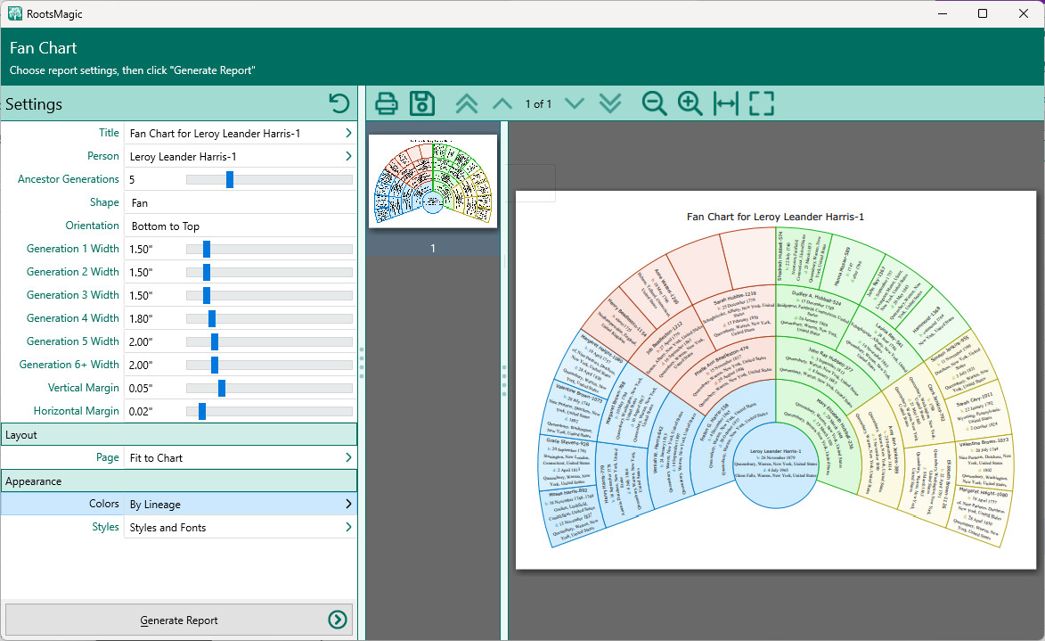 Publish Charts and Reports